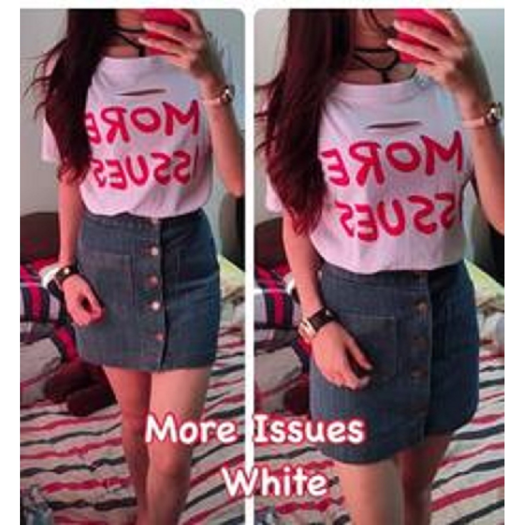 [More Issues BC]Blouse wanita cotton putih