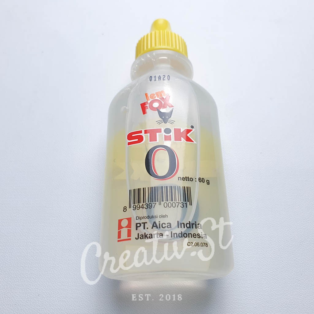 

Fox Lemstik O Paper Glue 60 Gram Original Kertas