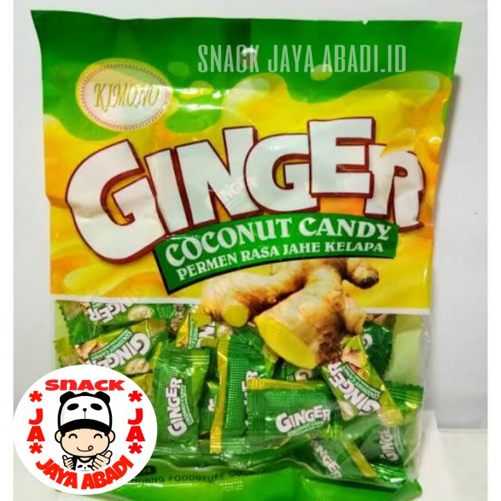 

Kimono Ginger Coconut Candy / Permen Jahe Kelapa 160Gr