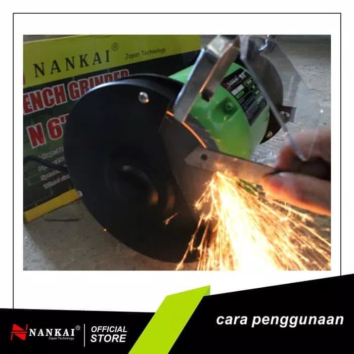 Mesin Gerinda Duduk Nankai 5 in