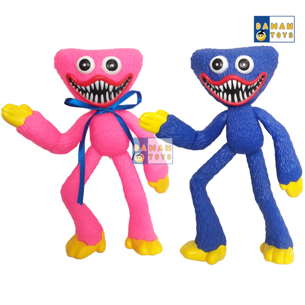 Figure Patung Mainan Monster Huggy Wuggy  38cm Hadiah Kado Anak