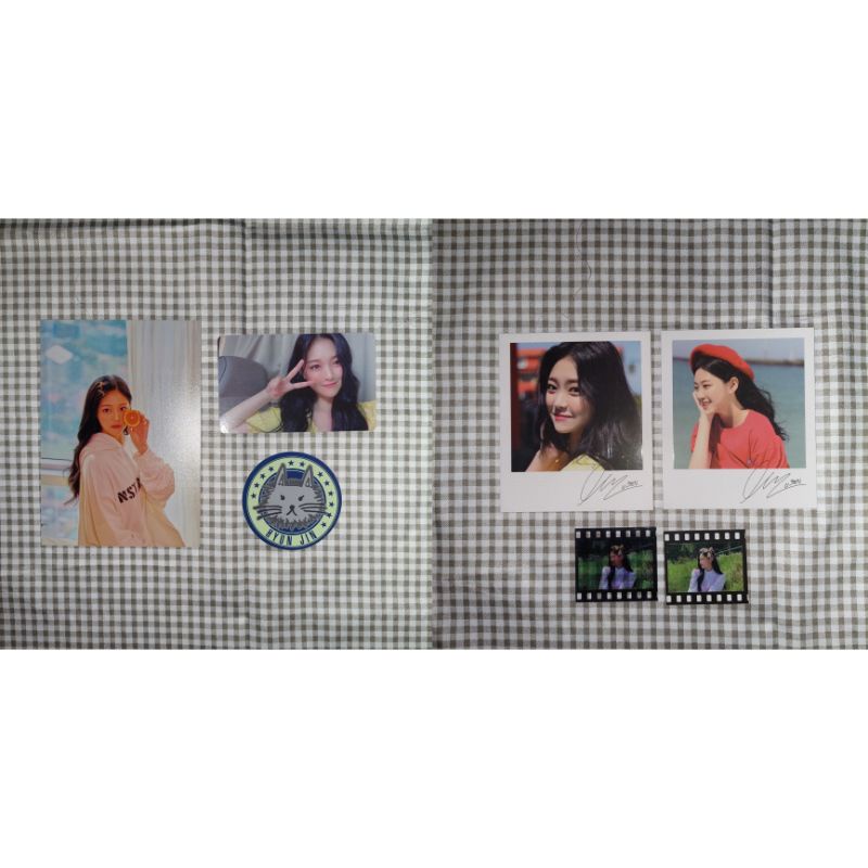 LOONA SUMMER PACKAGE PC & CONCEPT ZONE POLAROID - HYUNJIN SET