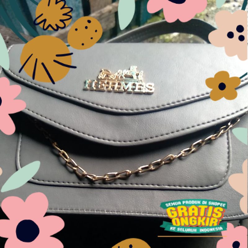 Kuning Yellow Mustard  kunyit jingga rainbow / 0Novhi choneli tas selempang / clutch fashion FB47 / 