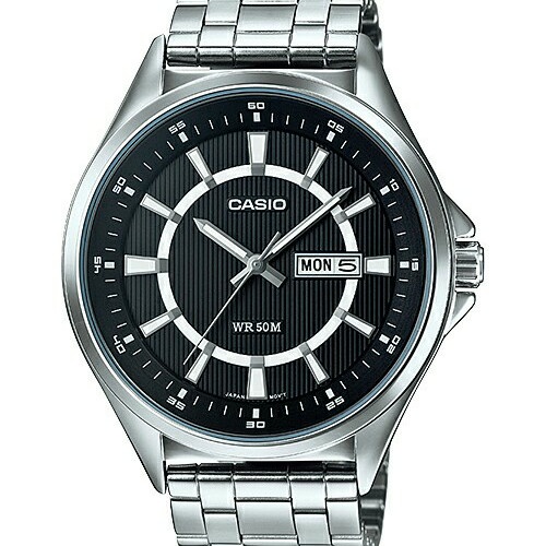 JAM TANGAN PRIA CASIO MTP-E108D-1AVDF ORIGINAL GARANSI 1 TAHUN MURAH