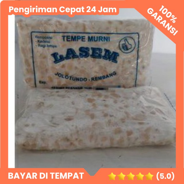 

Tempe Bungkus Plastik Tempe Murni Lasem Khas Rembang