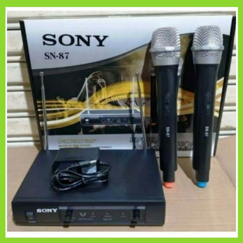 Mic Wireless Sony Sn 87 Microphone Sony SN 87 Suara Vokal Terbaik