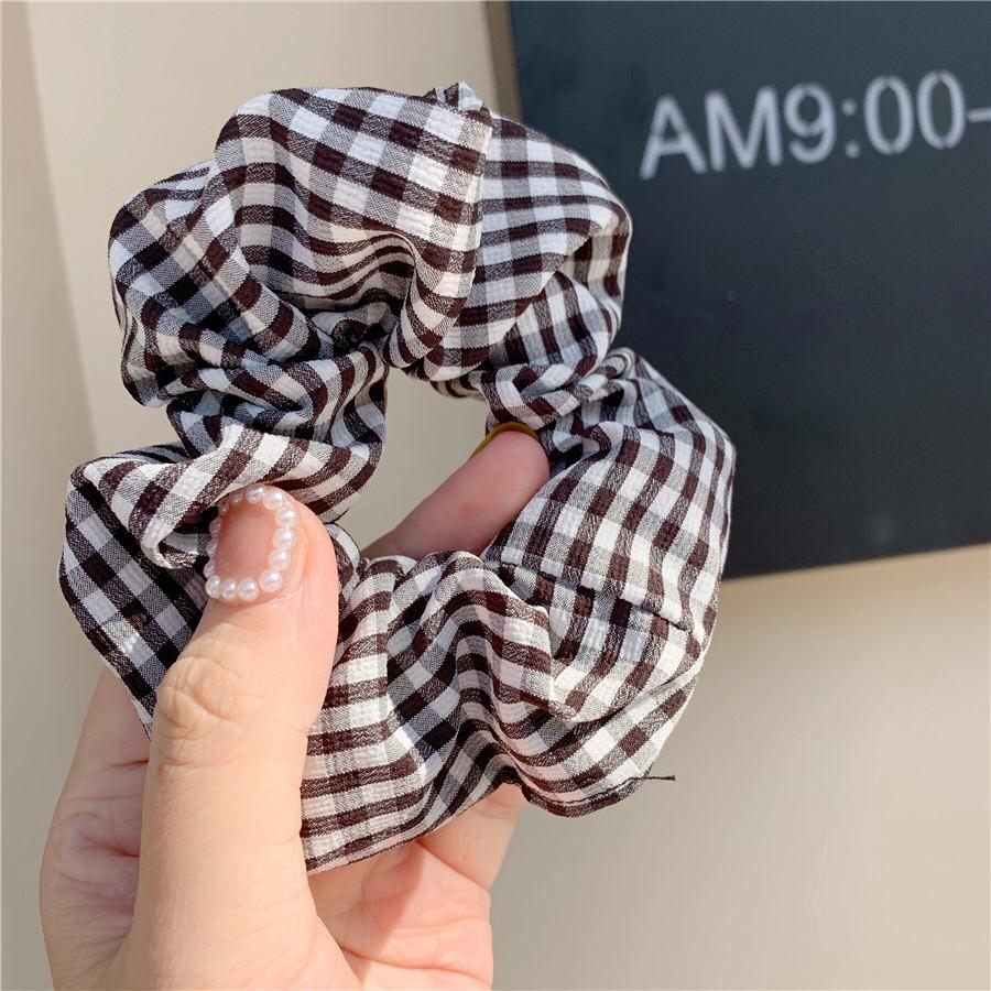 ☀ INDOLAND ☀ R184 Korea Ikat Rambut Kain Karet Wanita Scrunchie Elastis Kisi Tali Aksesoris Rambut