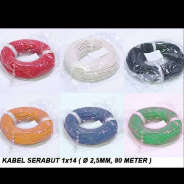 Kabel 1x14 80 meter