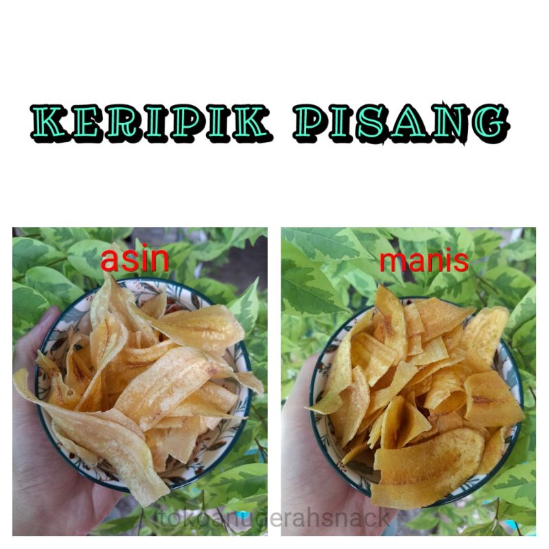 

KERIPIK PISANG 200Gram | KERIPIK PISANG MANIS | KERIPIK PISANG ASIN | TOKO ANUGERAH SNACK