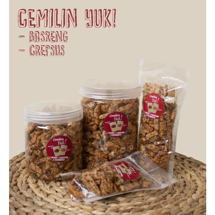 

Basreng pedas daun jeruk toples