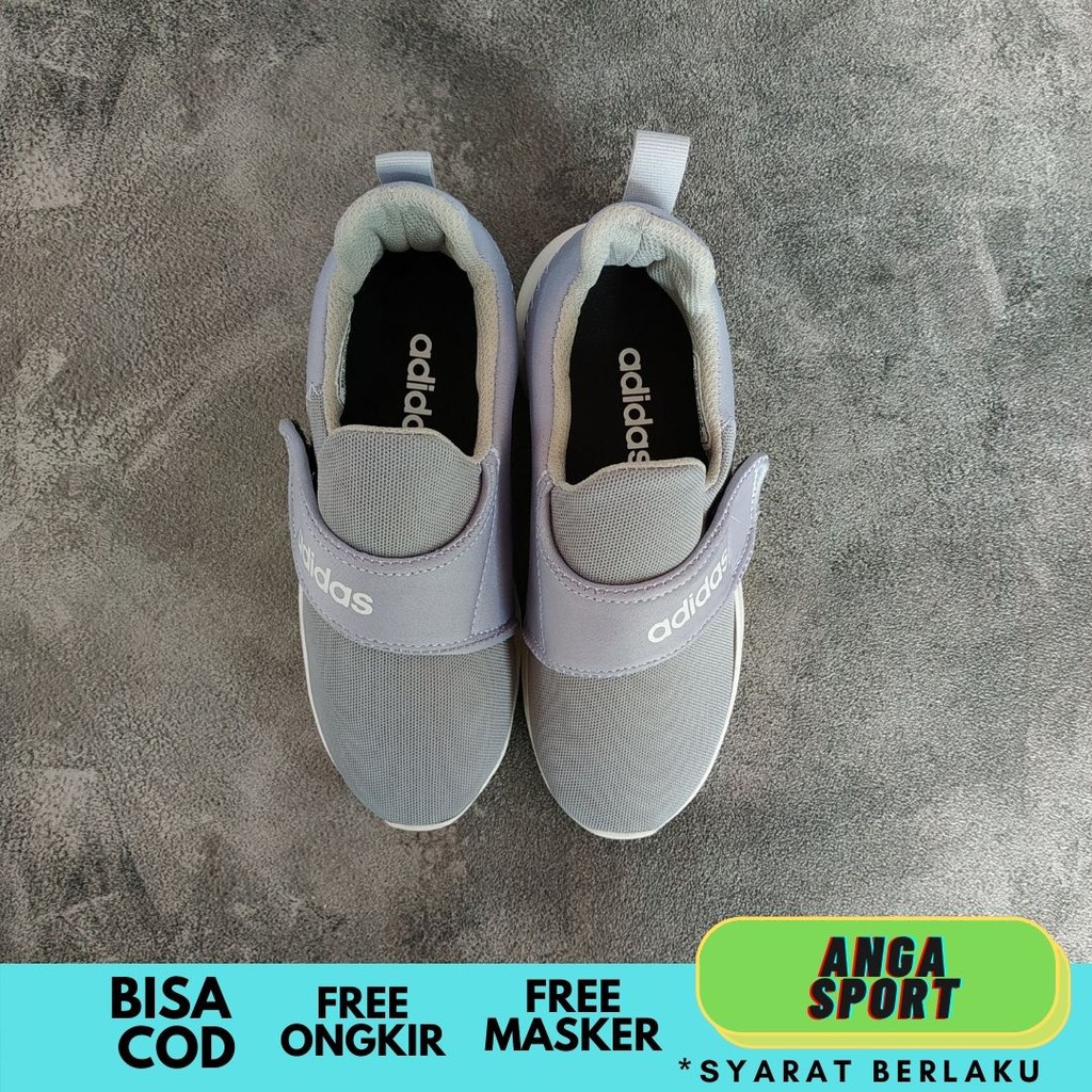 SEPATU ANAK ADIDAS MODEL VELCRO PEREKAT / SEPATU SEKOLAH ANAK LAKI LAKI PEREMPUAN SEPATU KIDS KEREN