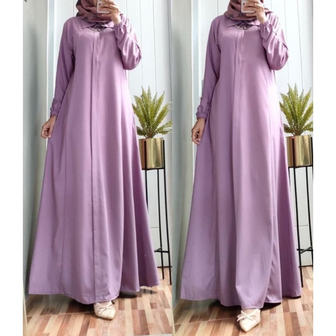 GAMIS KATUN MADINAH POLOS / GAMIS KATUN PREMIUM / GAMIS REMAJA