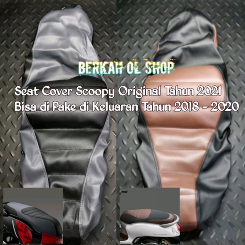 Original Honda Seat Cover Sarung Jok Pelindung Jok Scoopy 2021 2022 2023 2024 2025
