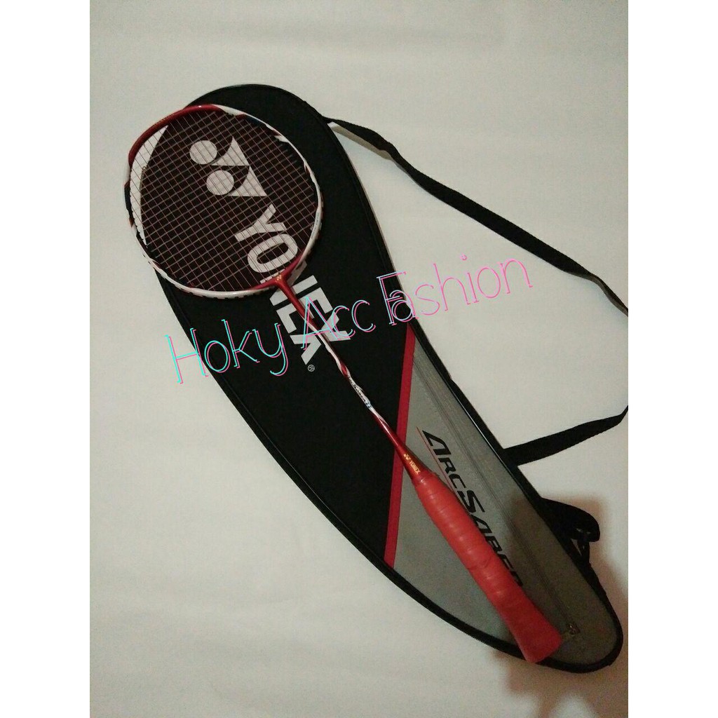 Raket Badminton Yonex Arcsaber 11 New Colour + senar tension 29lbs - 100%Original