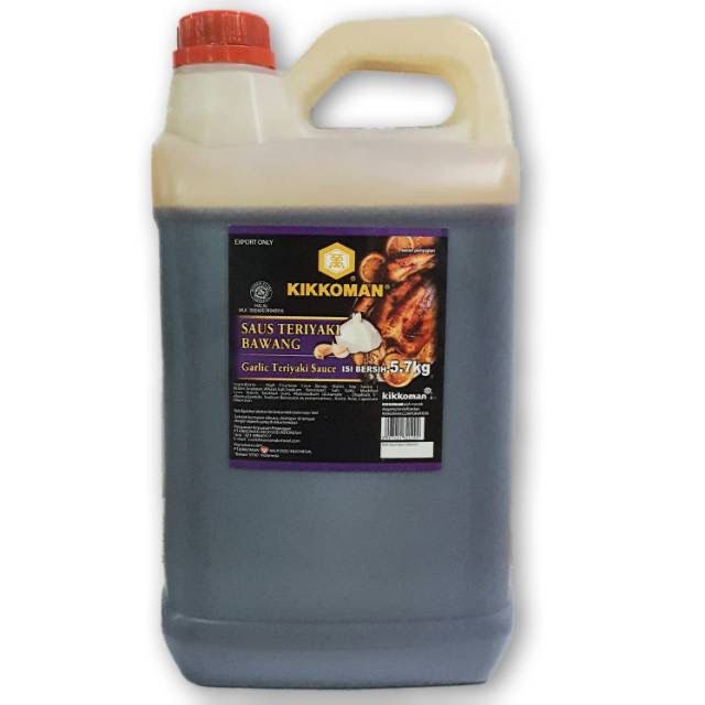 

Kikkoman Garlic Teriyaki Halal 5L - 5,7 Kg