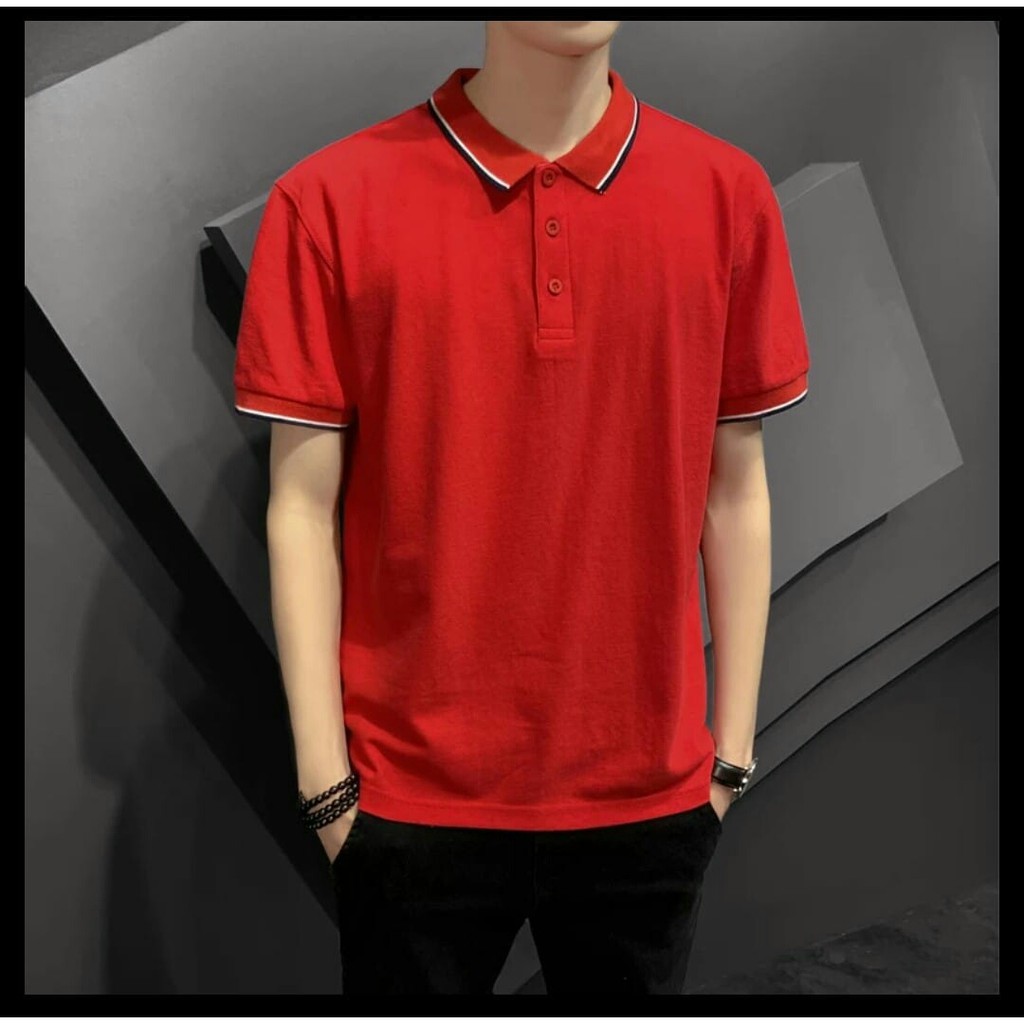 NEW Baju Polos Pria//Kaos Polo Pria//Kaos Kerah Lengan Pendek Galeo Wangky Good Quality NT