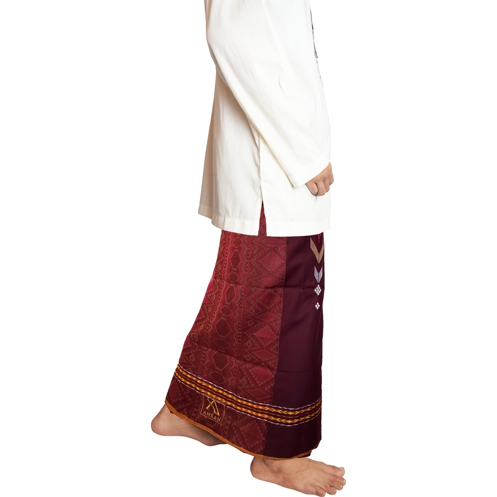 Sarung Bordir Ahsan Ss. Kembang TT Original