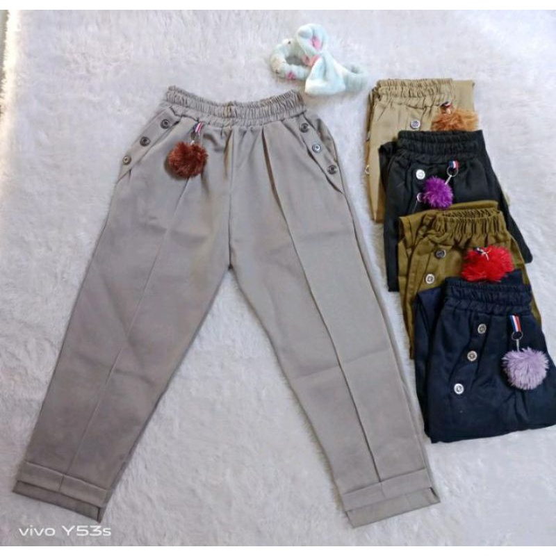BAGYY PANTS ANAK PEREMPUAN USIA 3-14 TAHUN FASHION ANAK PEREMPUAN BAGYY PANTS ANAK CELANA ANAK PEREMPUAN BEGI PEN ANAK