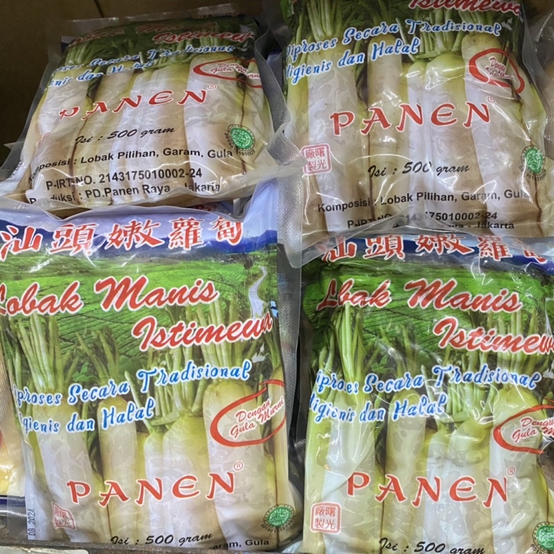 

(500gr) Lobak Manis Istimewa/ Lobak Manis Panen/ Caipo/ Caipu Panen