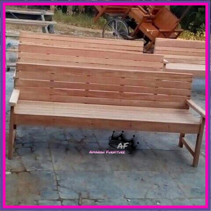 Kursi murah - kursi tamu kayu bagus - bale bale - kursi panjang