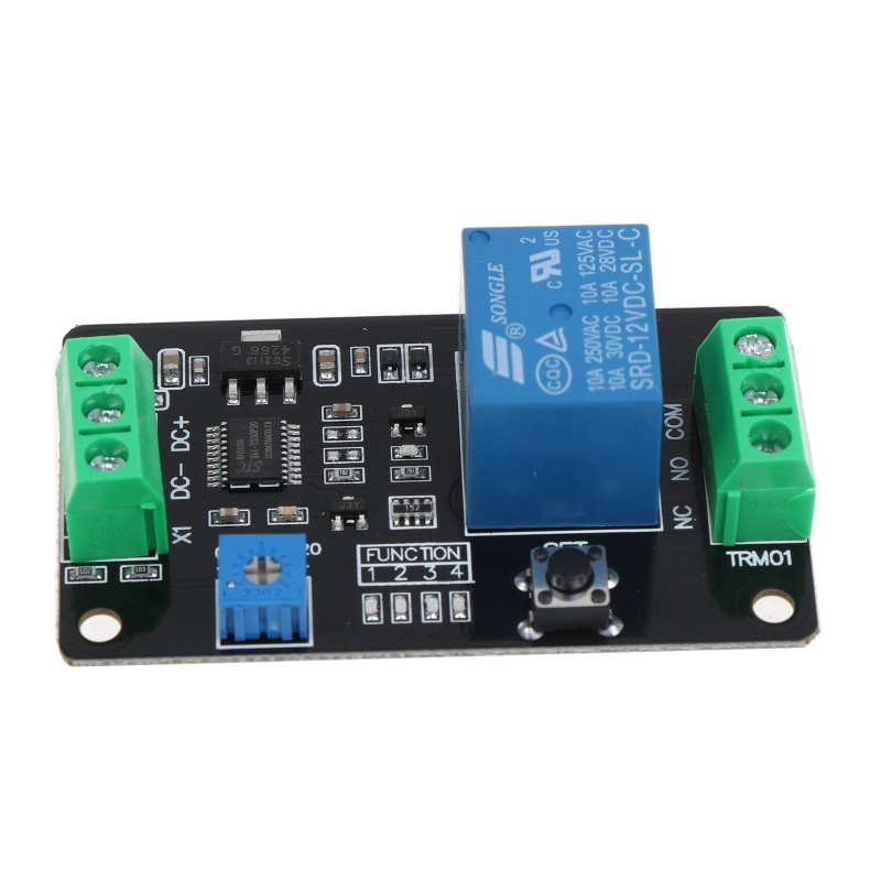 Btsg Modul Relay Switch Trigger Untuk Time Delay Circuit Timer Cycle Adjustable Untuk DC