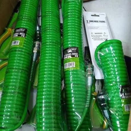 SELANG SPIRAL KOMPRESOR TEKIRO 9 METER / SELANG RECOIL TEKIRO 9 METER