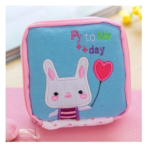 BJ22146 - BLUE/PINK/YELLOW - DOMPET KOIN ANAK LUCU IMUT FASHION WANITA POUCH SERBAGUNA IMPORT TERMURAH TERLARIS TERBARU BAGSTORE JAKARTA JTF2146