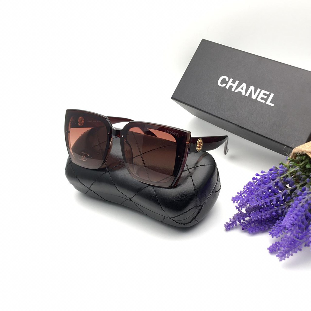 Best Seller  Kacamata Fashion Wanita Chanel 9012 SUPER + Cairan Pembersih