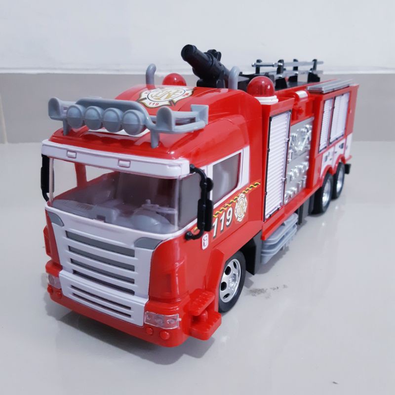 Rc Truk Pemadam Kebakaran - Mainan Mobil Truck Fire Damkar Remot Kontrol Anak