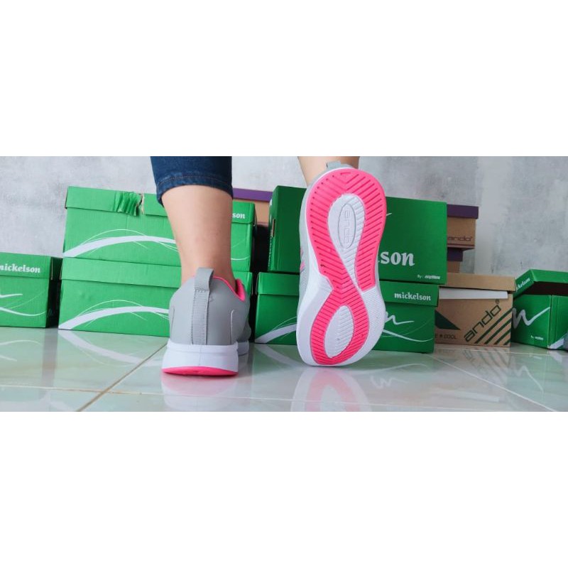 sepatu sport wanita ando original