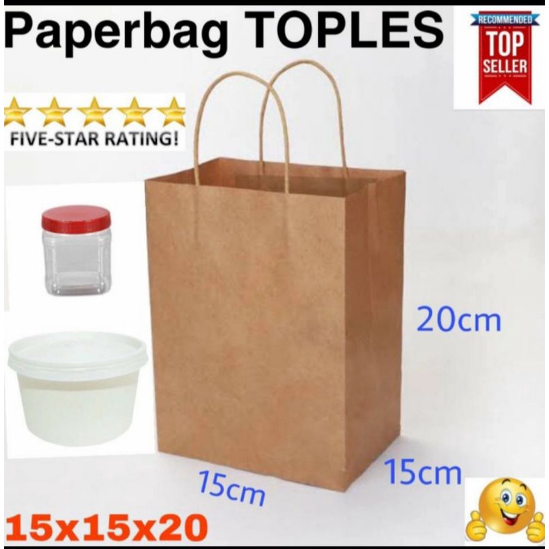 

paper bag /tas kertas / paperbag TOPLES