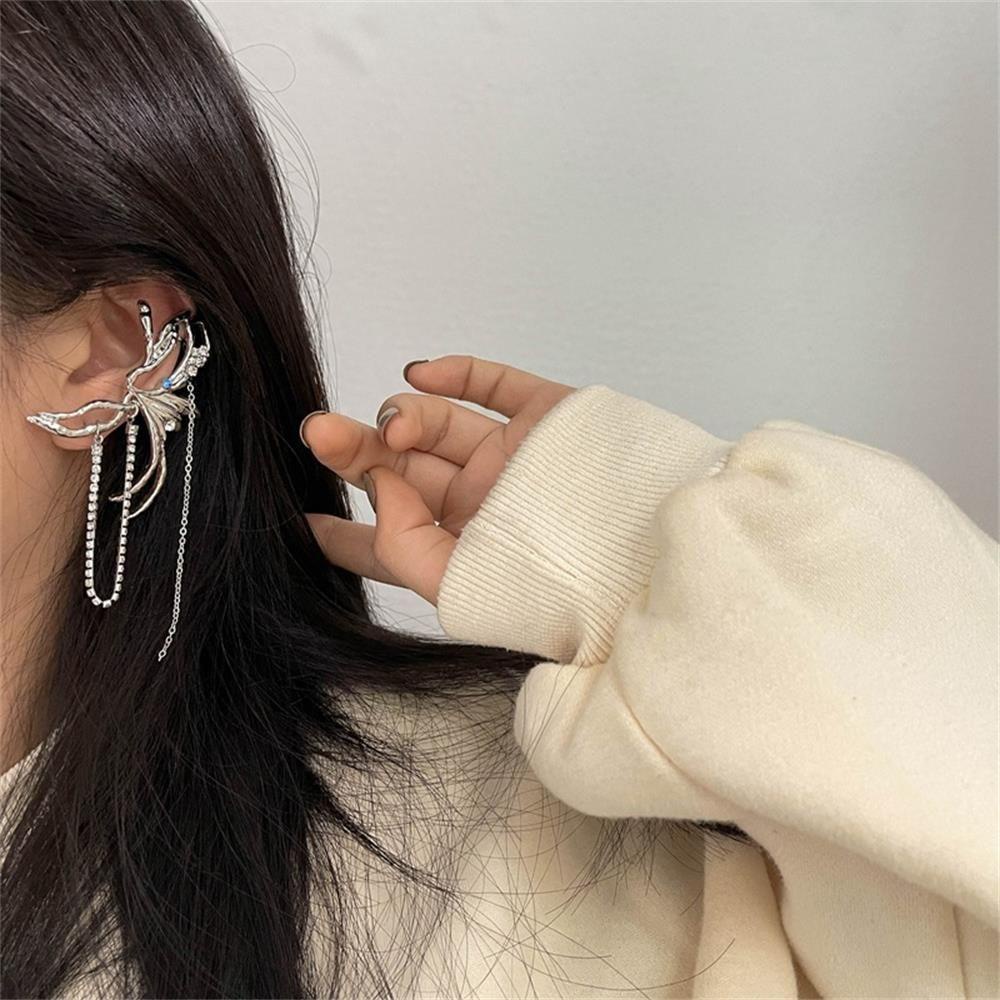 Lily Ear Wrap Pesta Wanita Pria Tanpa Tindik Anting Tragus