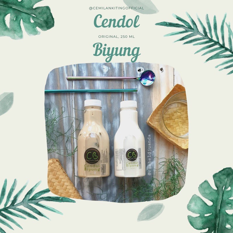 

Cendol Biyung Original dan Brown Sugar