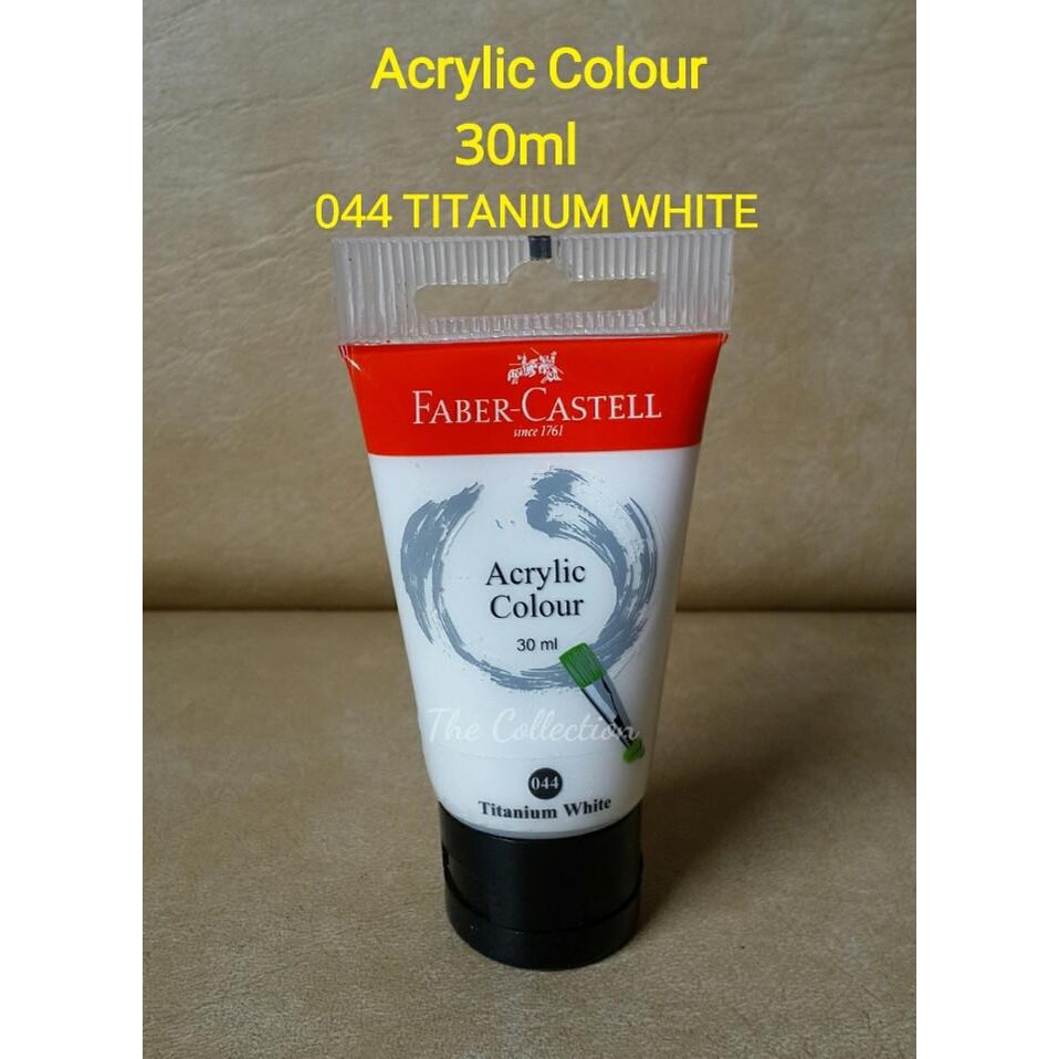 

ATK0385FC 30ml 044 Titanium White 1183001 Cat Acrylic Faber Akrilik