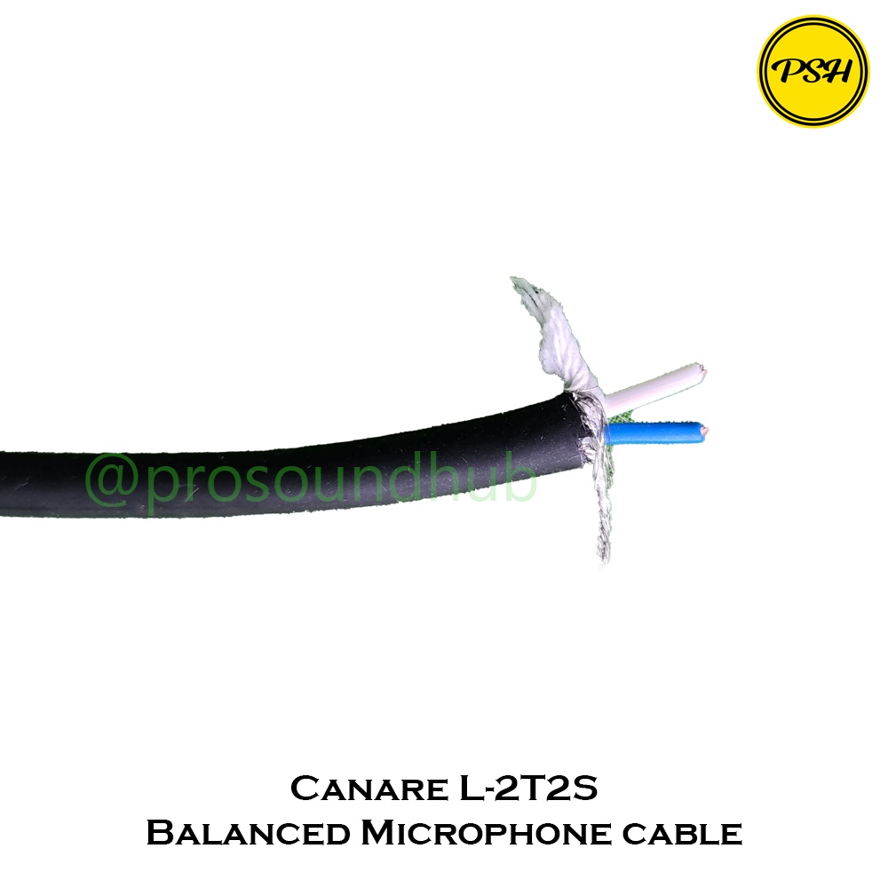 Canare L-2T2S L2T2S KW NON ORIGINAL METERAN Kabel Mic Balanced Audio Sound System Cable