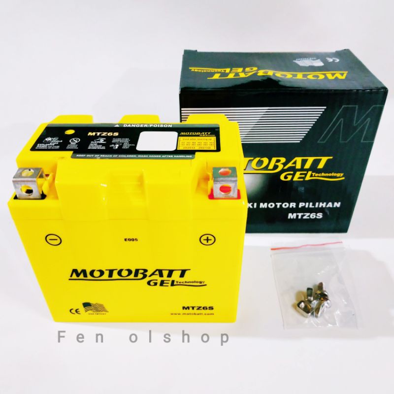 Aki kering  SATRIA FU150 Motobatt MTZ6S