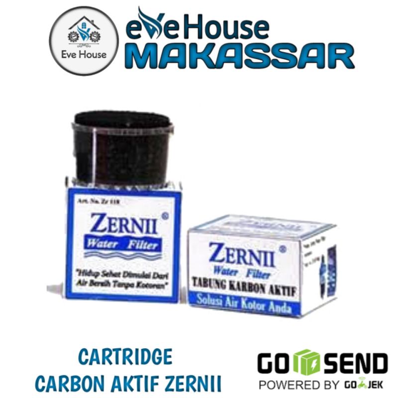 Makassar V54 Zernii carbon aktif zerni cartridge karbon aktif