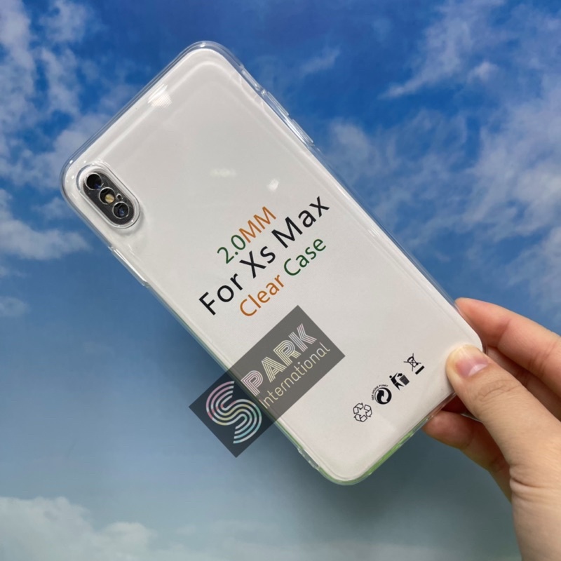 CLEAR CASE IPH XSMAX SOFTCASE TPU 2.0MM IPH XS MAX PROMO SEN