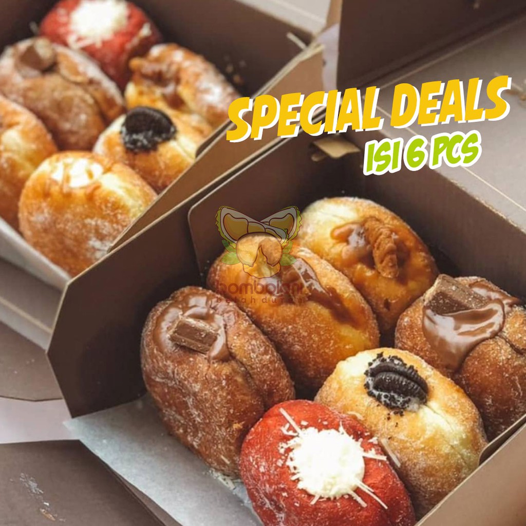 

SPECIAL DEALS | DONUT BOMBOLONI DONAT ISI 6PCS