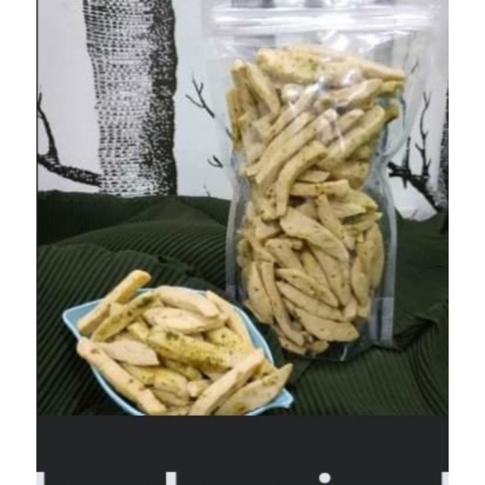 Basreng pedas daun jeruk//basreng cikruh daun jeruk 250g-Original