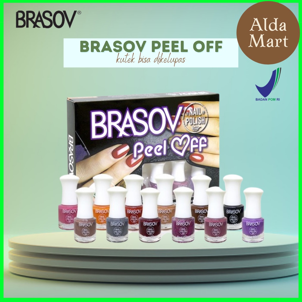 BRASOV NAIL POLISH PEEL OF KUTEK KELUPAS PEEL OFF