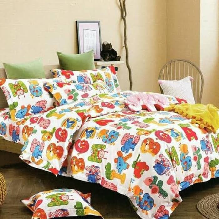 Sepre bedcover motif kartun 200x200