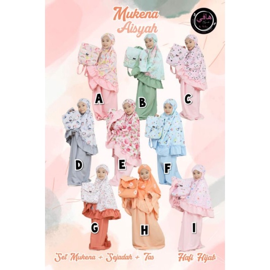 HAFI HIJAB MUKENA AISYAH 3IN1