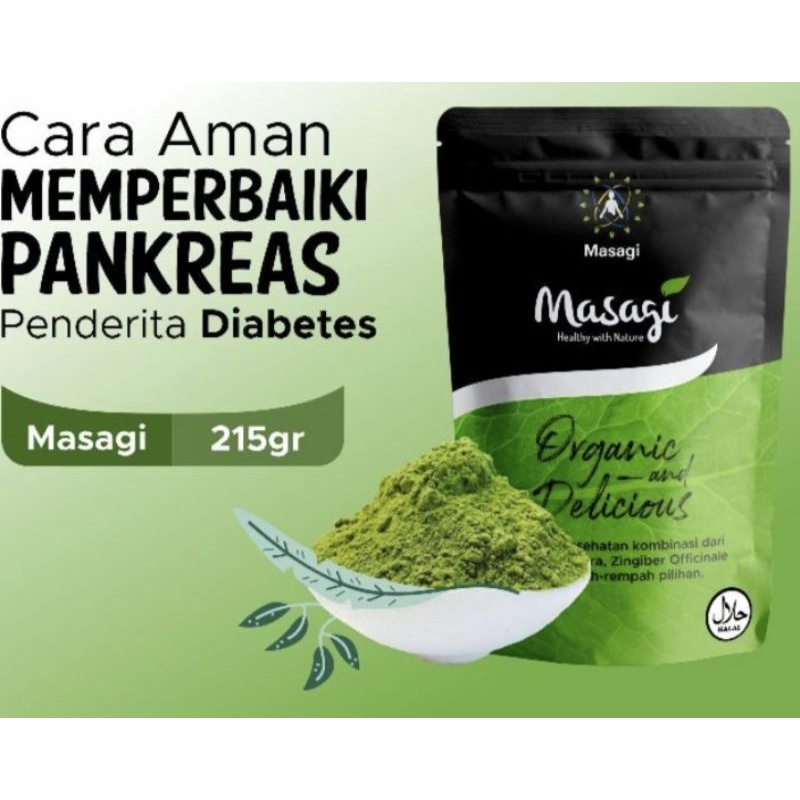 Masagi Bubuk Herbal Mengobati Diabetes