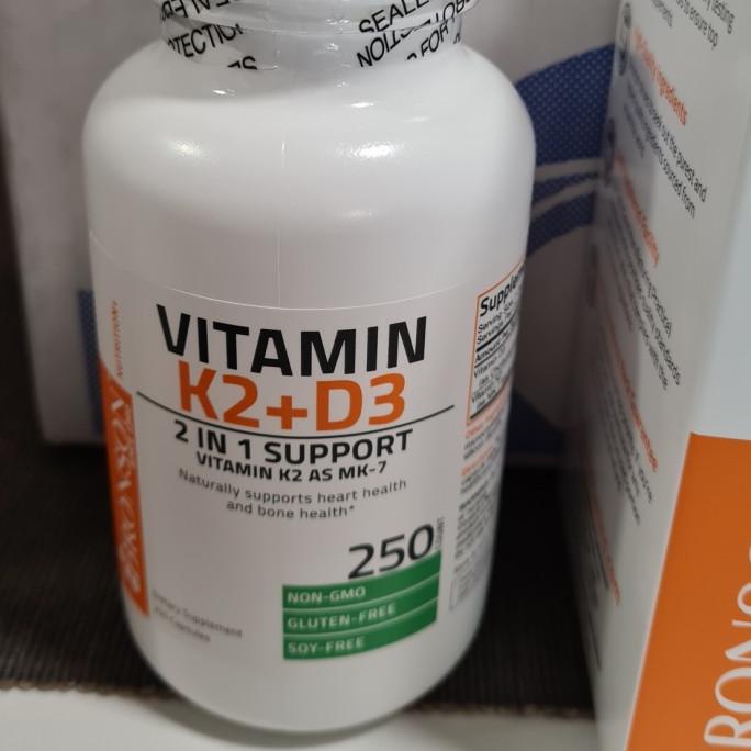 Bronson Vitamin K2 D3 5000 iu 250 capsules