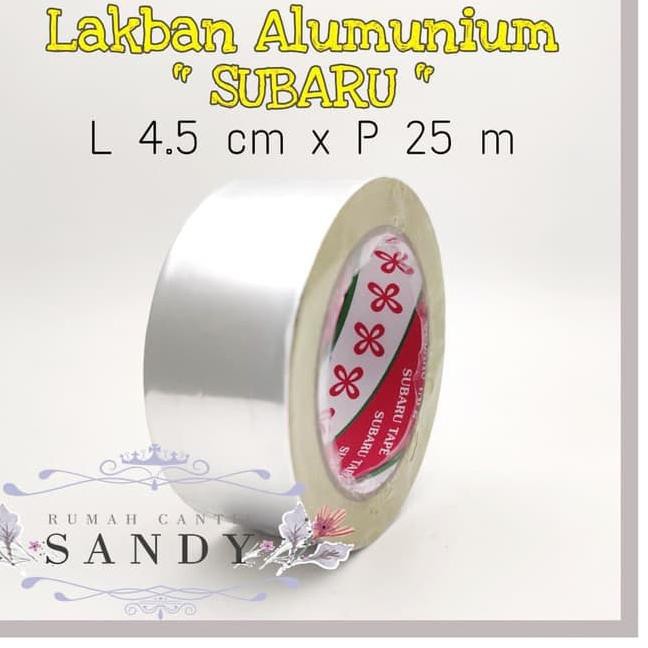 [COD] LAKBAN ALUMUNIUM ANTI BOCOR l Isolasi Waterproff Foil Tape Tahan Panas Tapeproof PROTECT TAPE