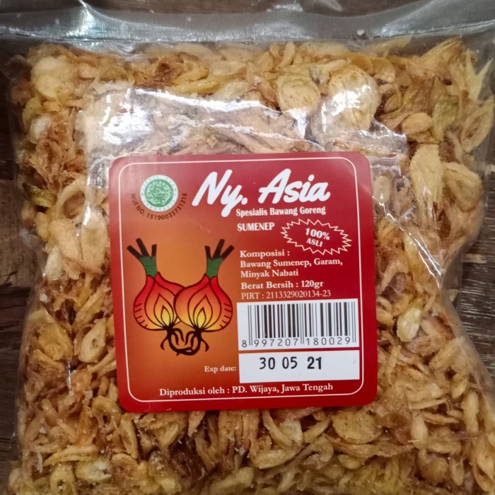 

Q12 Bawang Merah Goreng Ny Asia 120Gr Dw51qs