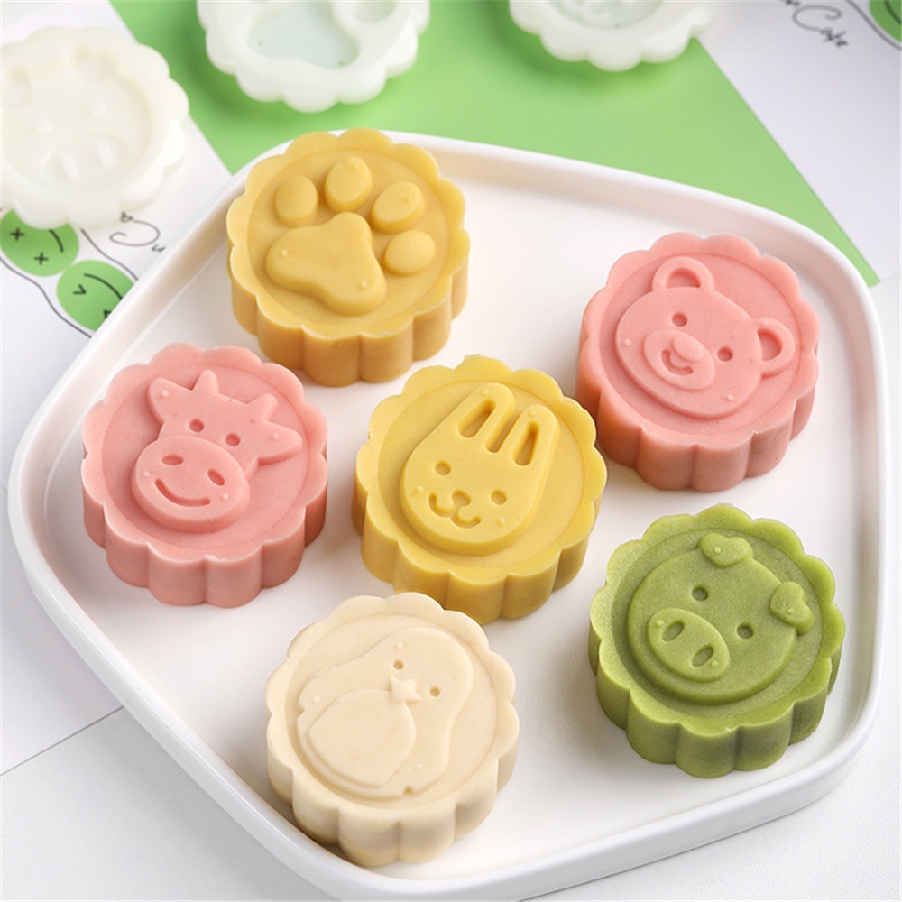 Cetakan Kue Bulan Model Tekan Tangan Gaya China Untuk Festival