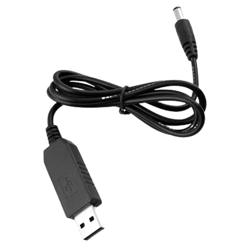 Zzz Kabel Power Boost USB Ke DC 5.5mmx2.1mm 5V Ke DC 9V / 12V Panjang 1m