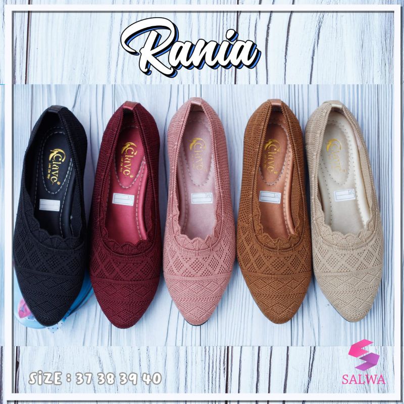 Rania Flatshoes Rajut Clave by Salwa